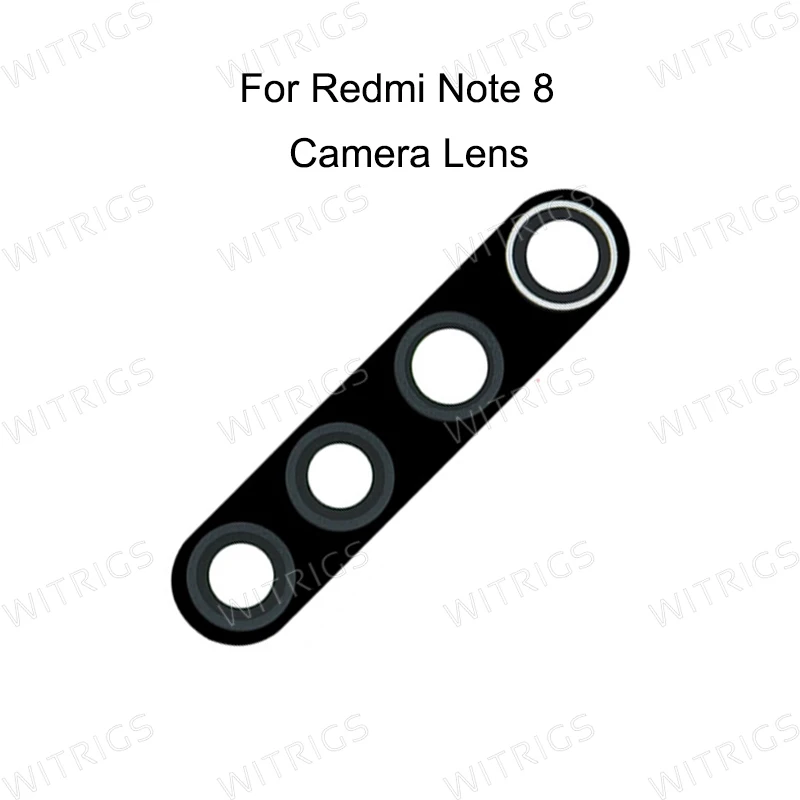 Witrigs для Redmi Note 8 задняя камера стеклянный объектив с крышкой рамка для Redmi Note8 задняя камера Объектив Стекло с крышкой