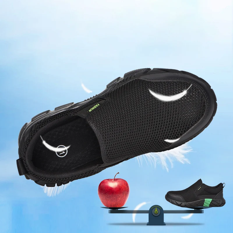 Steel Toe safety Shoes for Men Women-Slip Resistant Safety Work Sneakers Lightweight Indestructible Composite Toe Work Shoes Man safety shoes men shoes