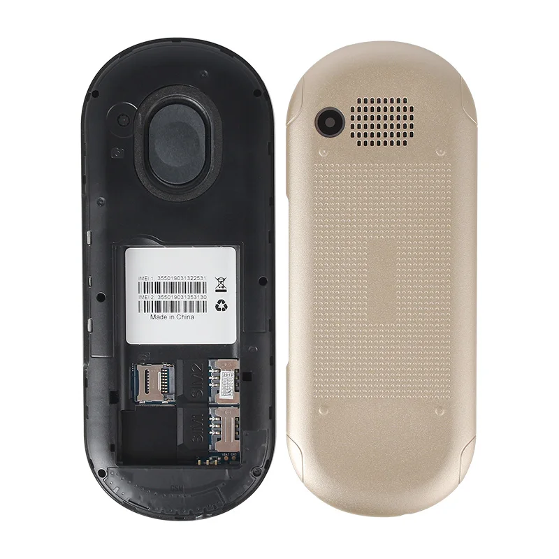 Игровой сотовый телефон UNIWA GP001 2 в 1 8 дюйма 84 встроенных игр GSM 2G мобильный с двумя