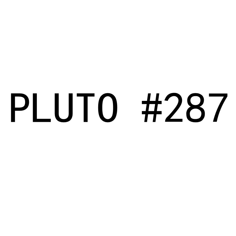 PLUTO 287 # с коробкой фигурка Коллекционная модель игрушка для детей acton | Игрушки и