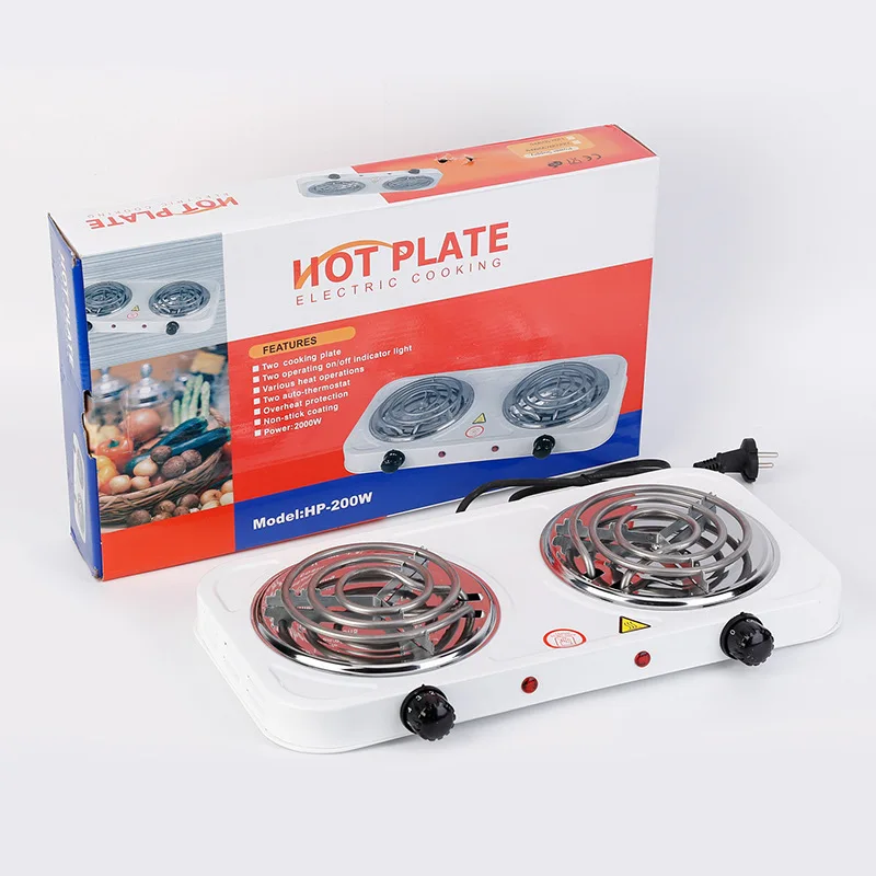 

[With Hong] 2000 W Mosquito Repellent Burner Double Headed Disc No Radiation Electrothermal Furnace Double Burner dianyuansu lu