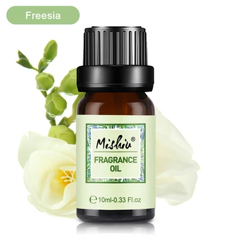

Mishiu 100% Natual Freesia Fresh Fragrance Oil Flower Fruit Oil For Aromatherapy Diffusers Air Freshening Body Relieve 10ML