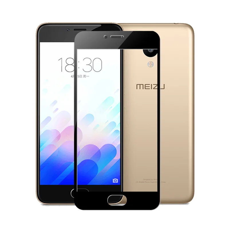 

Casptm Tempered Glass For Meizu M3 Note Color Front Film For Meizu M3 Note Toughened Screen Protector Film Gold Black White