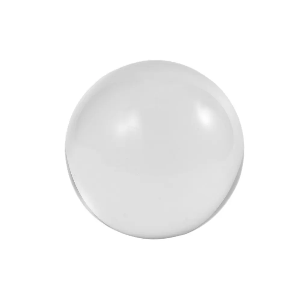 

100mm Clear Round Glass Artificial Magic Crystal Ball Transparent for Gift Painting Photography