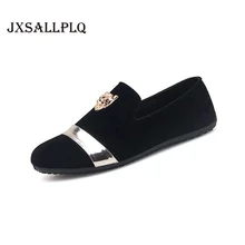 Spring And Autumn New men's Casual Shoes Fashion Cow Suede Men's Shoes Men's Dress Shoes Metal Decoration Men's Wedding Shoes