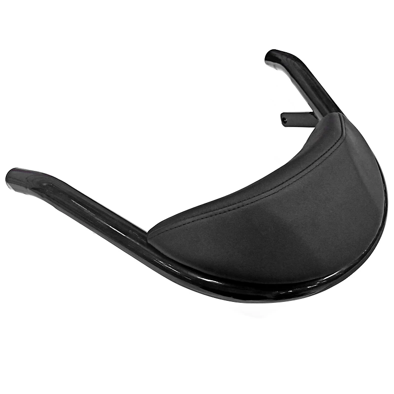 Rear Passenger Seat Bracket Support Sissy Bar Cushion Pad with Seat Grab Handlebar Rail (3)