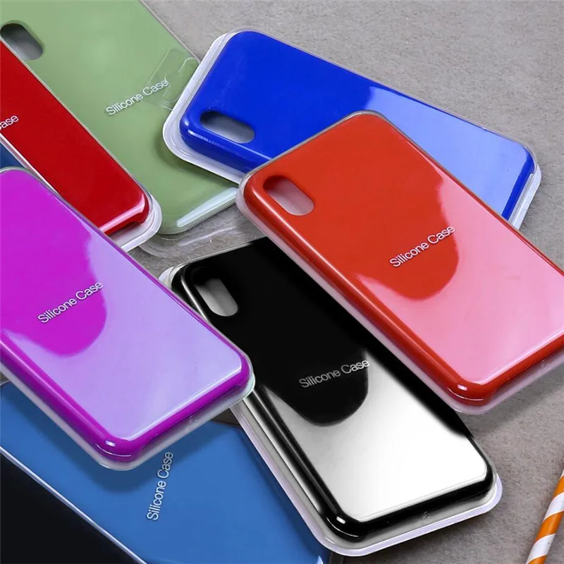 

Silicone Case For iPhone 11 Pro MAX XR X Xs MAX Cases for apple iPhone 7 8 Plus 6 6s 5 5s SE case