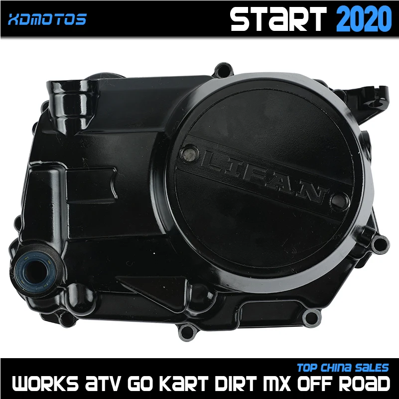 Moto Lato Destro Coperchio Carter Coperchio Frizione Per Lifan 125 Lf 125Cc 1 P52Fmi Motore Orizzontale Kayo Dirt Pit Bike Parts