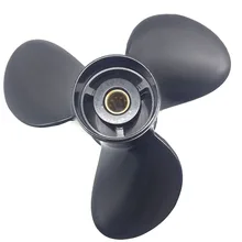 Durable 3 Blades Boat Propeller 9 1/4 X 10 Outboard Engine Parts Professional Easy Use Marine For Evinrude Johnson 8-15HP 174950
