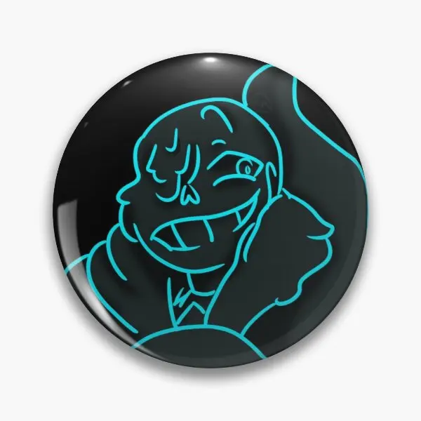 Nightmare Sans Customizable Soft Button Pin Clothes Collar Women Hat Decor Cartoon Lapel Brooch Funny Metal Badge Fashion | Дом и сад