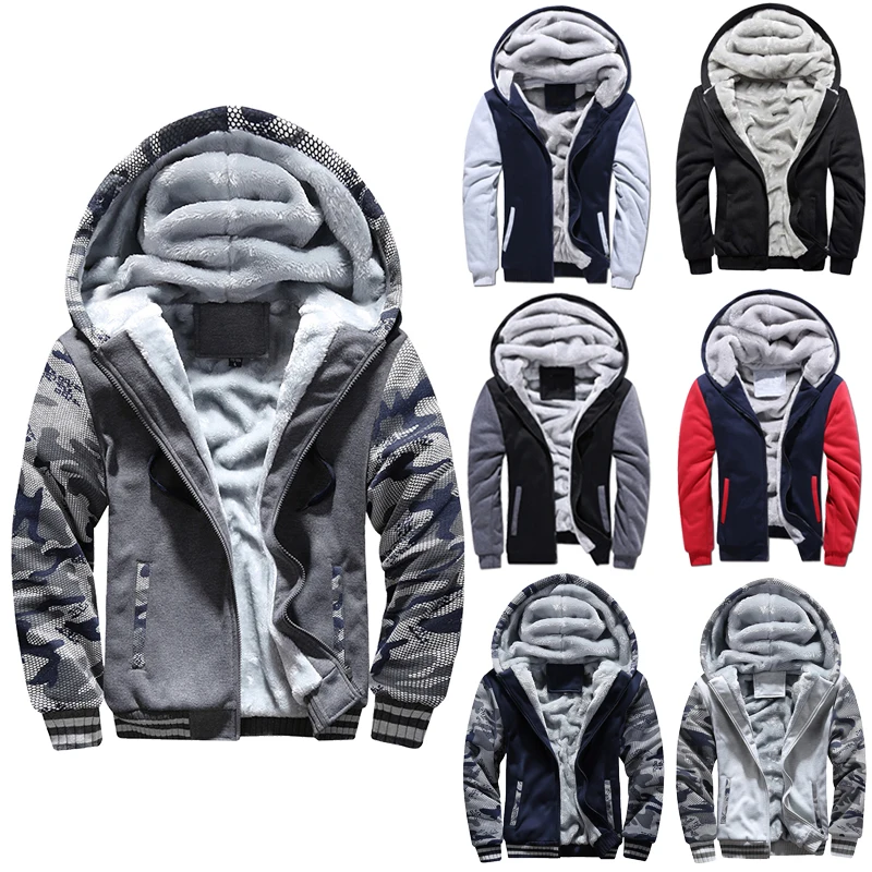 

Outdoor Men Military Tactical Hunting Jacket Fleece Hunting Clothes Fishing Hiking Warm Jacket Hoodies Winter Coat with Hood