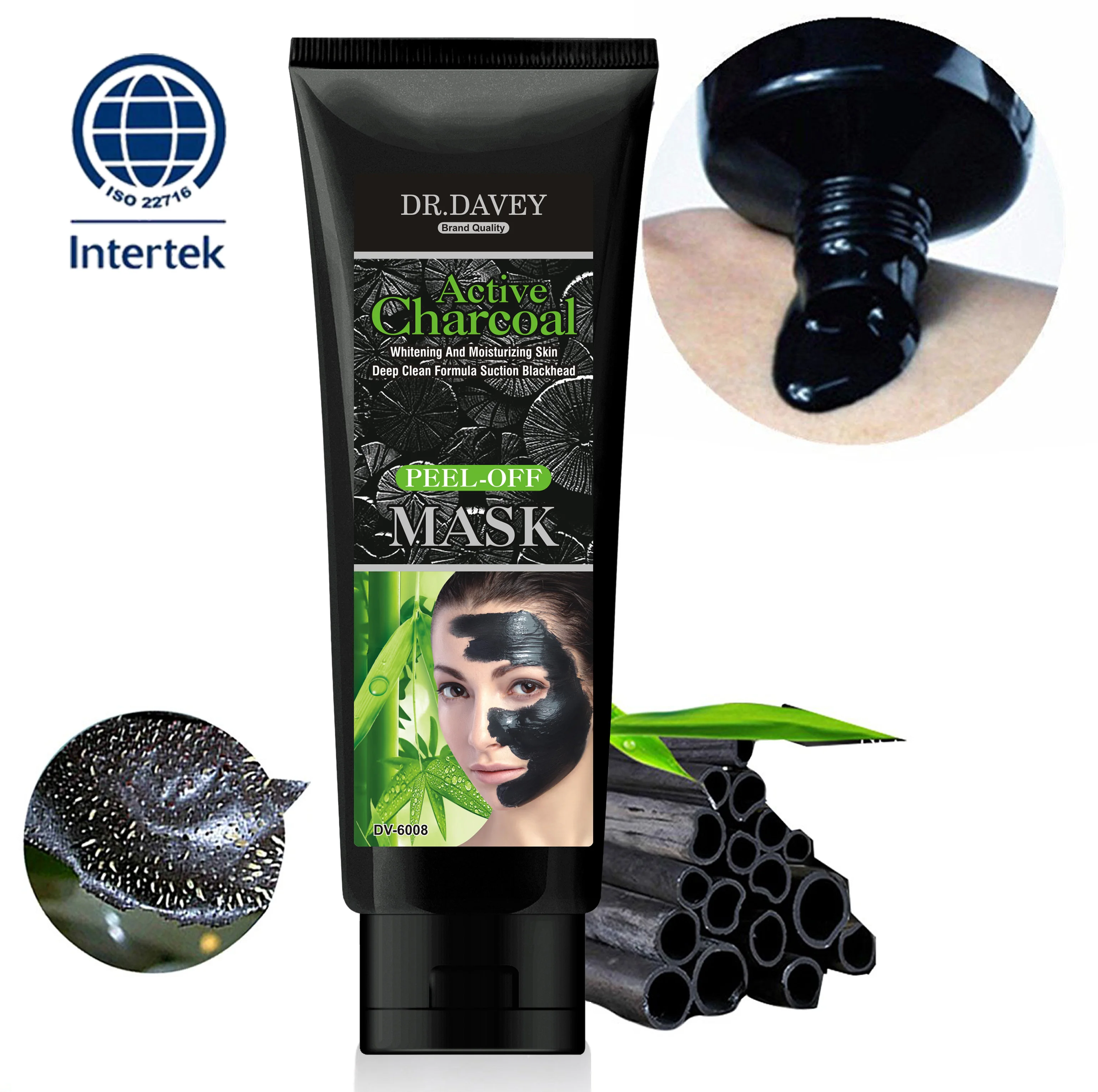 Д-р Davey лицевая маска blackhead жидкость для снятия черная лица против возраста