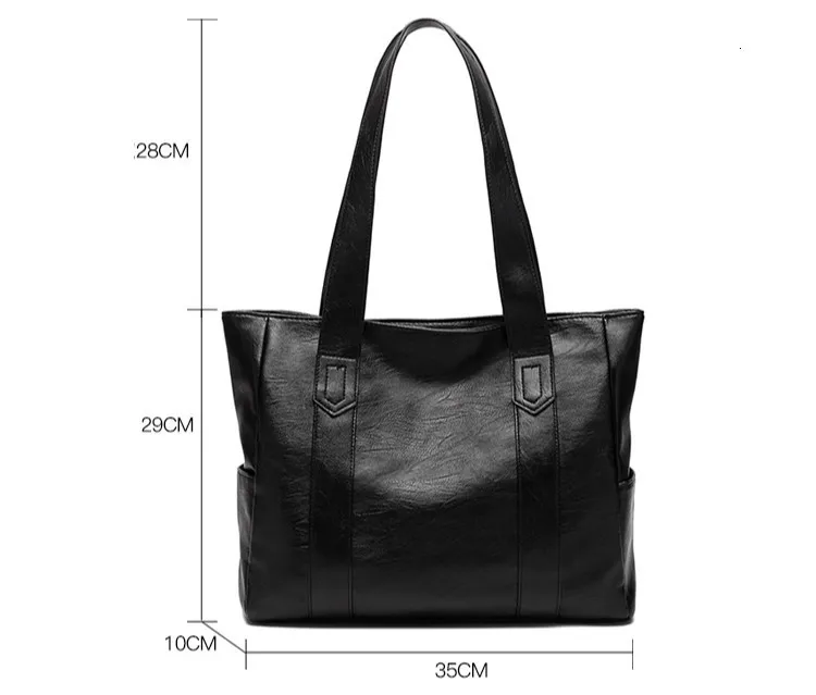 Женская кожаная сумка на плечо, модная сумка, Ретро стиль, тисненая кожа, женская сумка на плечо, большая сумка-тоут, женская сумка, сумка-тоут