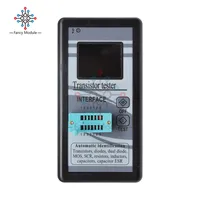 M328 Transistor Tester Automatic Identified Diode Thyristor Capacitance Resistor Inductor Capacitor ESR Meter Checker Detector 2