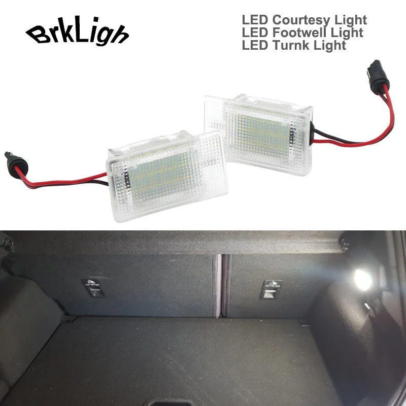

2 шт. светодиодный Чемодан Compartmeng светильник любезность ниши для форд фиеста эскорт Puma Сьерра-для малышей с принтом «Скорпион» транзит Пума Ecosport