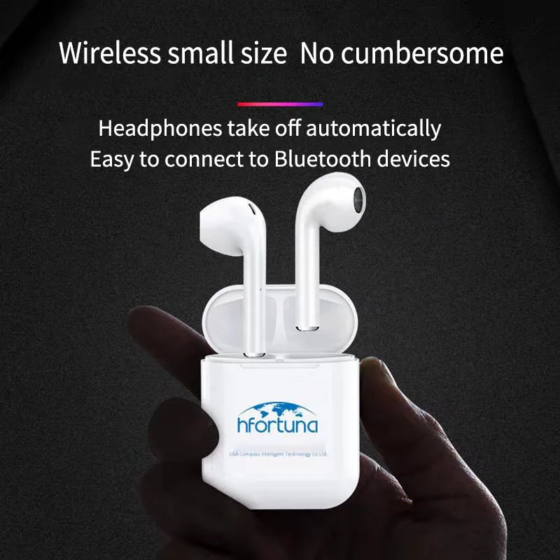 Captain HF Bluetooth Headphones Wireless Bluetooth Earbuds Stereo Earphone Taiwan Chip with additional GIFTBluetooth 5.0