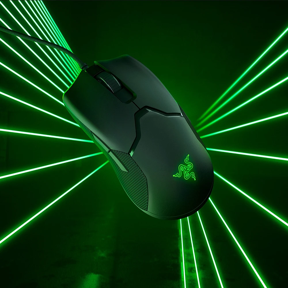 Razer Viper игровая мышь 16000 dpi RGB компьютерные мыши razer 5g Оптический сенсор оптический переключатель мыши SpeedFlex кабель dpi