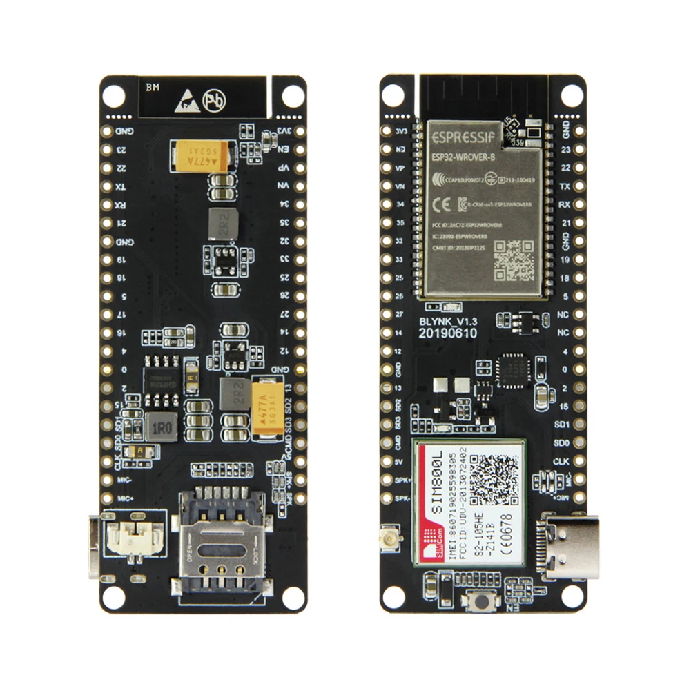 

ESP32 Wireless Module GPRS Antenna SIM Card SIM800L Module