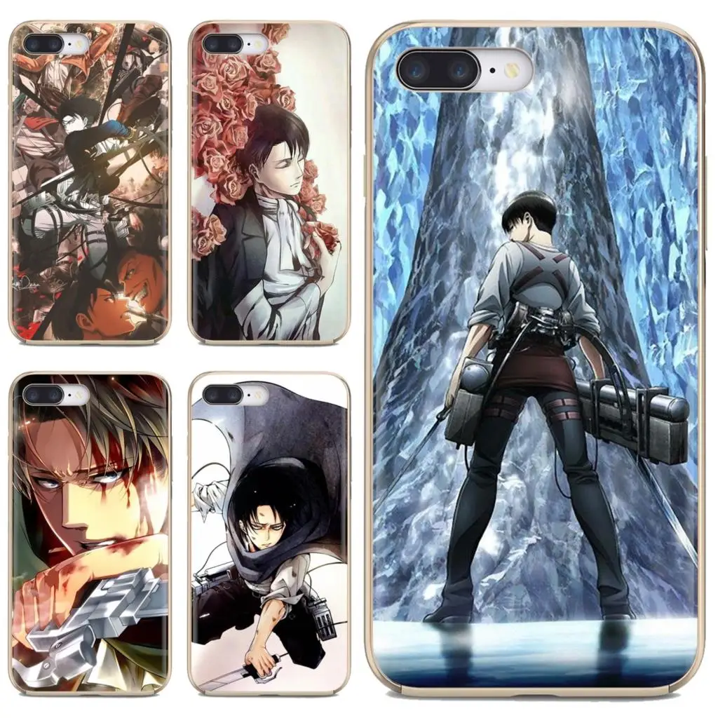 Роскошный силиконовый чехол для телефона Attack On Titan Levi iPhone 11 Pro 4 4S 5 5S SE 5C 6 6S 7 8 Plus X 10 XR