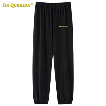 

New Pants for Woman Letter Printing Long Pants Sleep Bottom Fashion Style Casual Style Black Pajama Bottoms Pijama Pants Solid