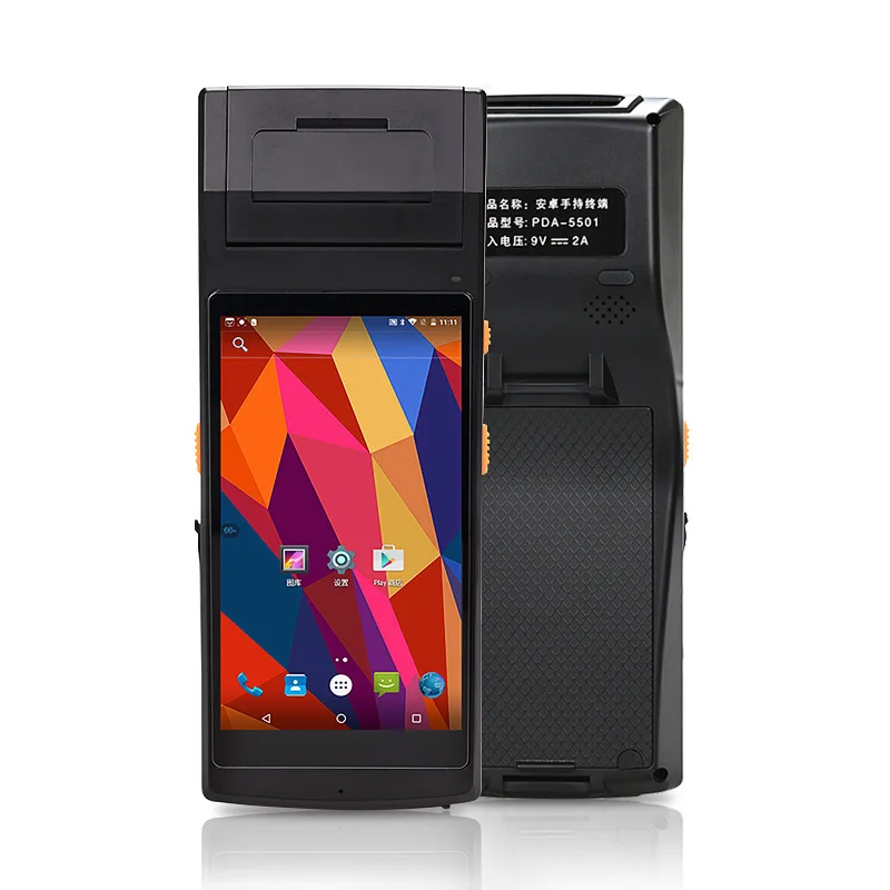 

Currently Available 5501 Android Handheld Terminal Scan Code Smart Terminal Water Meter Payment Printer Data Acquisition PDA7.0