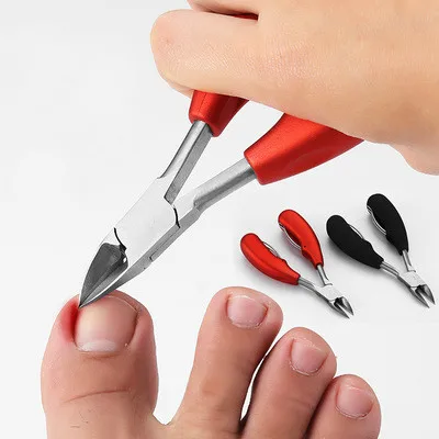 Dead Skin Pliers Nail Cutter Pedicure Tools Double Spring Eagle Mouth Nail Clippers Foot Care For Pedicure Blades