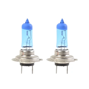 

2pcs 6000K H7 Halogen Car Bulbs 12V 100W Super White Auto Headlight Fog Super White Headlights Lamp