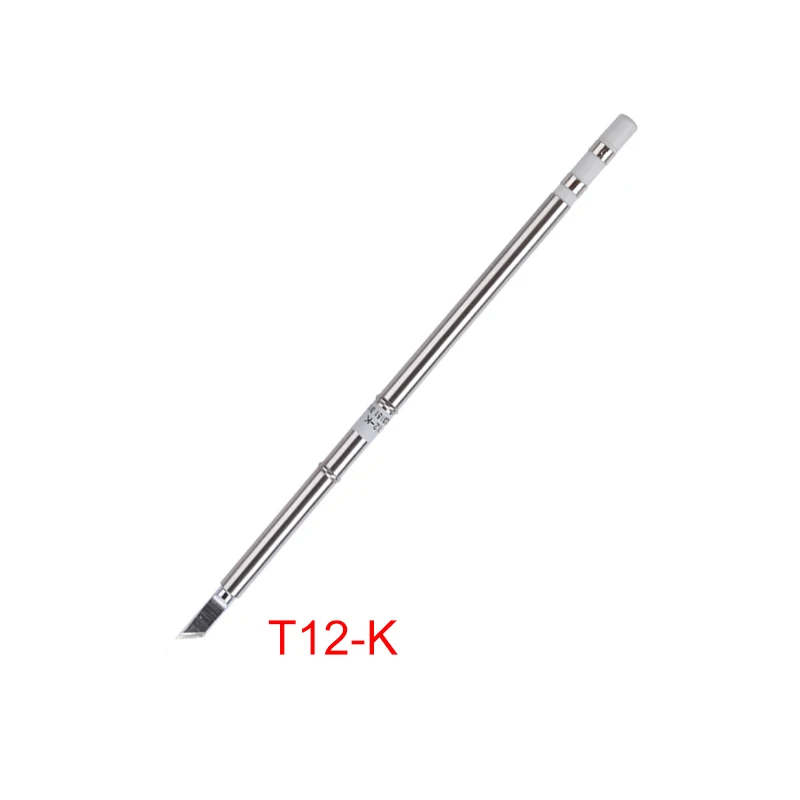 Black K Паяльник наконечник без свинца из нержавеющей стали T12-K/BC2/KU/ILS/JL02/BC3 Замена сварочные Стенды для Fx951 паяльная станция - Цвет: Black K