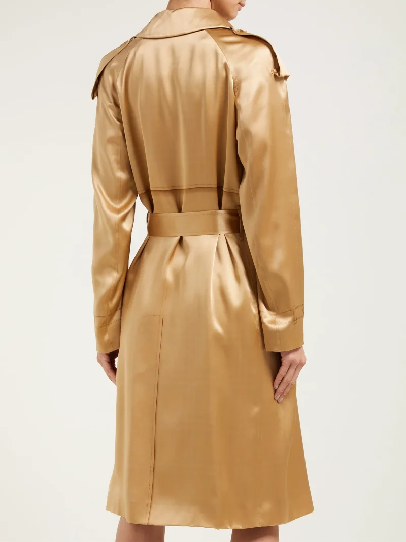 Classical Style Fashion Women Trenches Long Sleeve Turn Down Neck Bow Bandage Design Long Trenches Casual Street Trenches Z2724