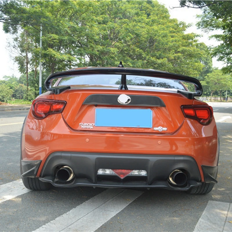 Автомобиль Стайлинг углеродного волокна материал GTR стиль GT 86 BRZ спойлер на