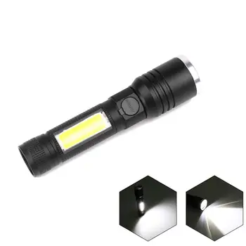 

USB Rechargeable LED COB T6 Flashlight 5 Modes 3800LM Highly Bright Portable Lantern Torch Flashlights Emergency Lighting