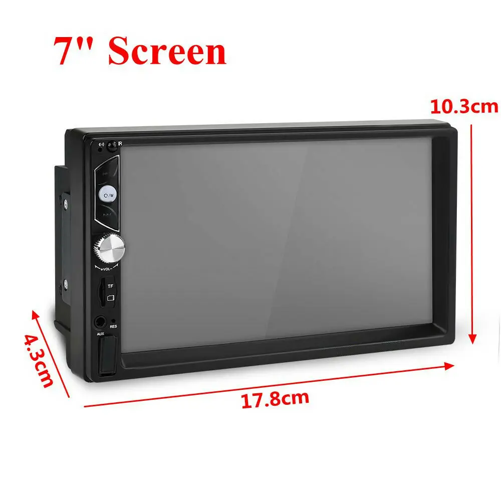 

Free Rear Camera+For Android 6.0 7'' 2 DIN Player Car Stereo GPS/MP5 3G WIFI