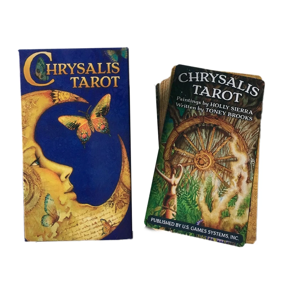 78-card Magic Chrysalis Tarot настольная игра s Card чтение Fate Tarot карточная игра для личного использования настольная игра колода и руководство