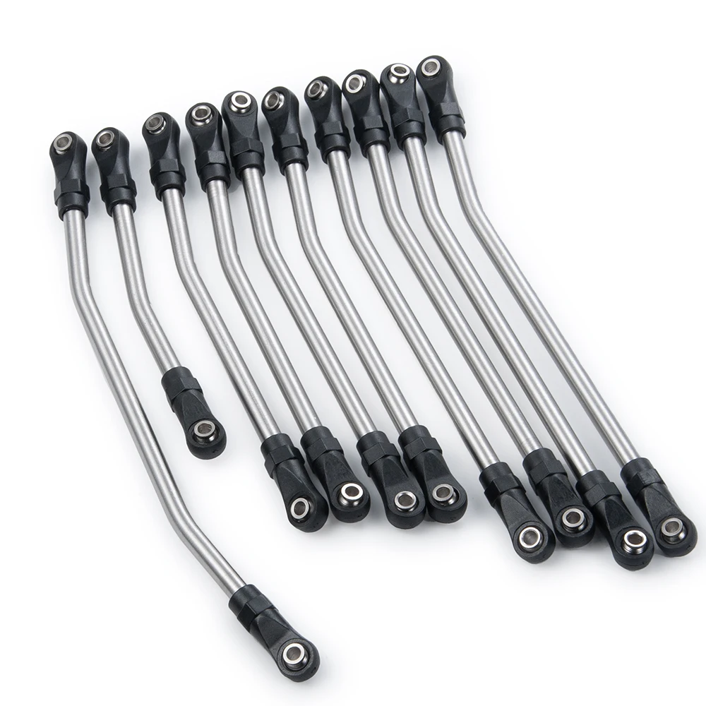 SCX10-不锈钢拉杆(324mm)-银色-(9)