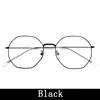 Plain glasses black