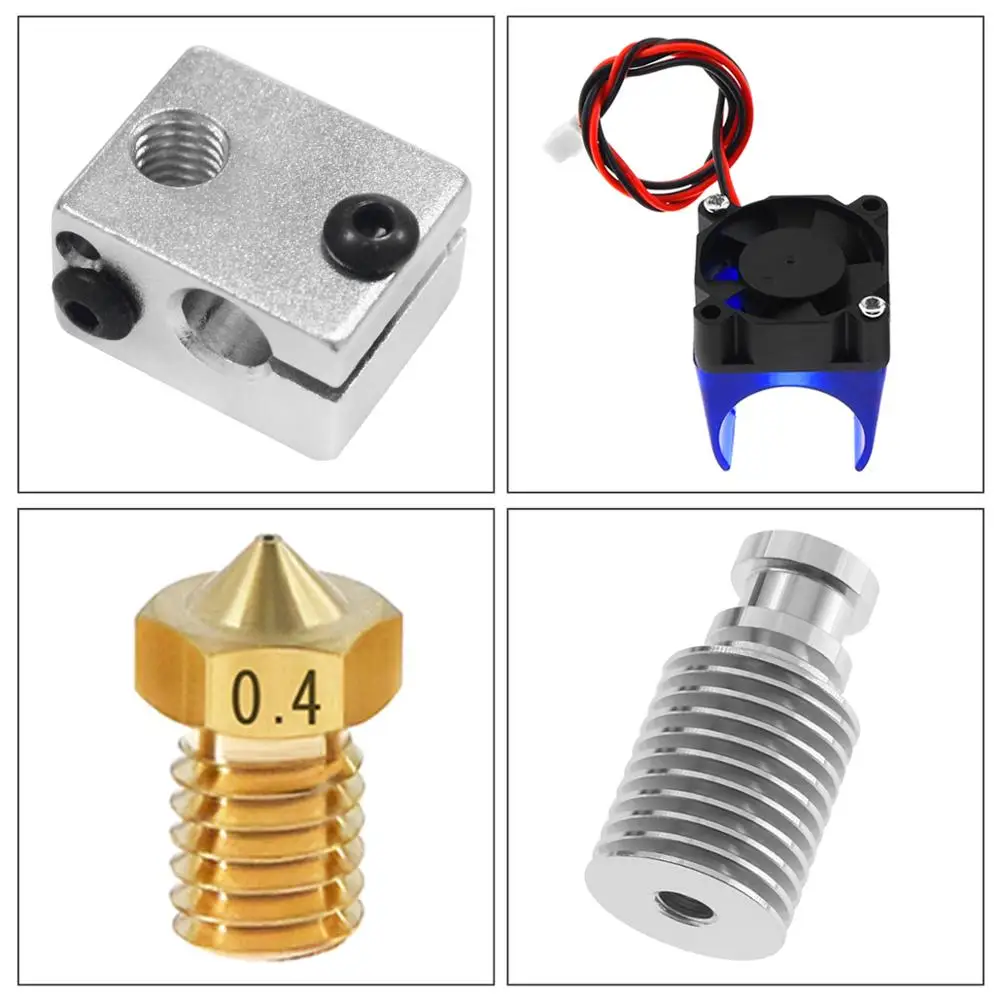 Детали для 3D принтера V6 J head Hotend комплект удаленного экструдера блок кронштейна