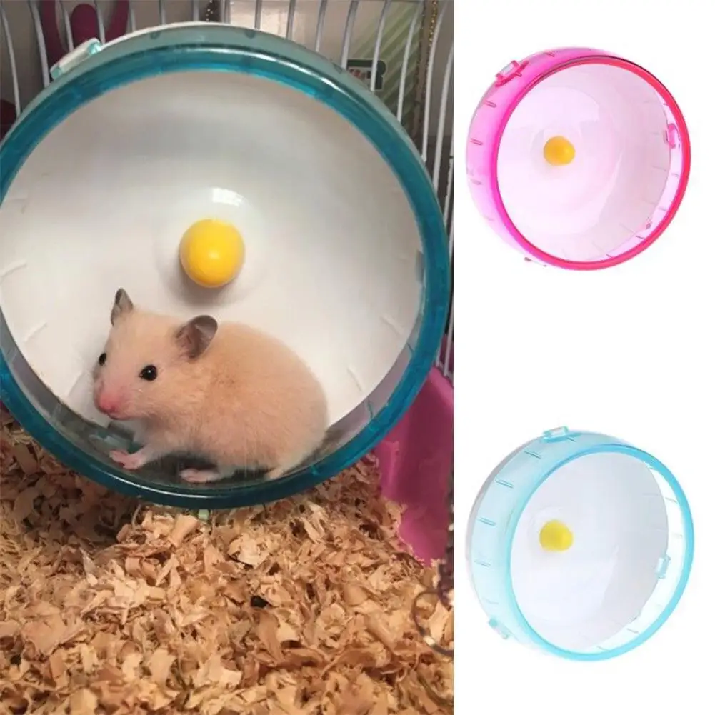 Без пластикового крыса хомяк мышь игрушки для упражнений бесшумный Спиннер