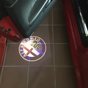 Image 1 - Alfa Romeo LED Car Door Logo Light Welcome Light LED Puddle Lights for Alfa Romeo 147 159 GT All Car Models