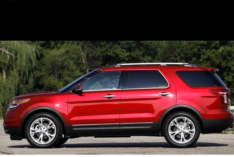 Нержавеющая сталь окна автомобиля планки для ford explorer 2012 2013 5