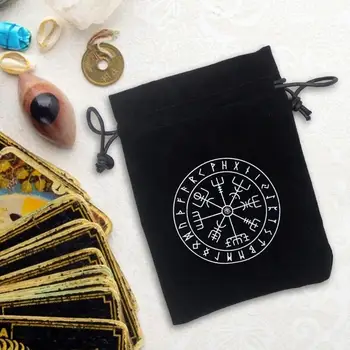 

13x18CM Tarot Card Storage Bag Cards Small Object Tarot Storage Tote Pouch Purse Bags For Tarot Cards Games Organizer Board Game