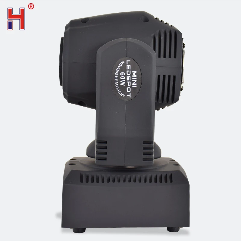 Светодиодные точечные Мини Moving головной светильник 60 Вт Dmx Dj 8 gobos эффект с 3 уход
