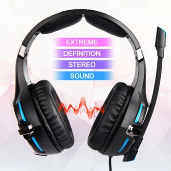 

SA-822 Gaming Headset High Sound Quality Headphones 3.5mm with Microphone for PC Laptop Computer Gaming VH99