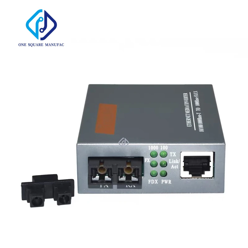 NetLink HTB-GM-03 Ethernet Media Converter 2km SC RJ45 10/100/1000Base-T TO 1000Base-SX/LX Multimode Fiber Converter