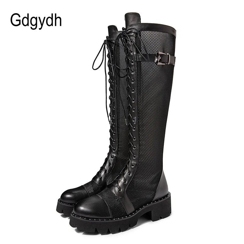 cool leather boots