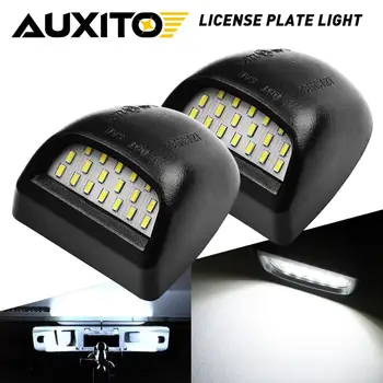 

AUXITO 2x Canbus Car LED License Plate Lights for Chevrolet Avalanche Silverado Traverse Tahoe GMC Sierra Yukon Car Accessories