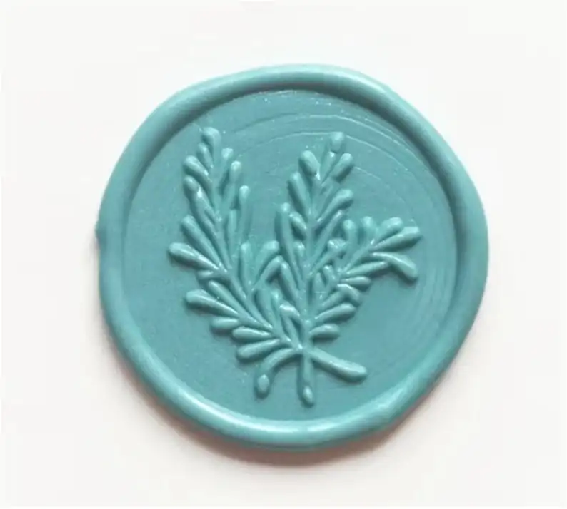 Botanic воск печать в виде цветка воск штамп индивидуальный восковой штамп Воск Печать комплект печатей завод воск штамп