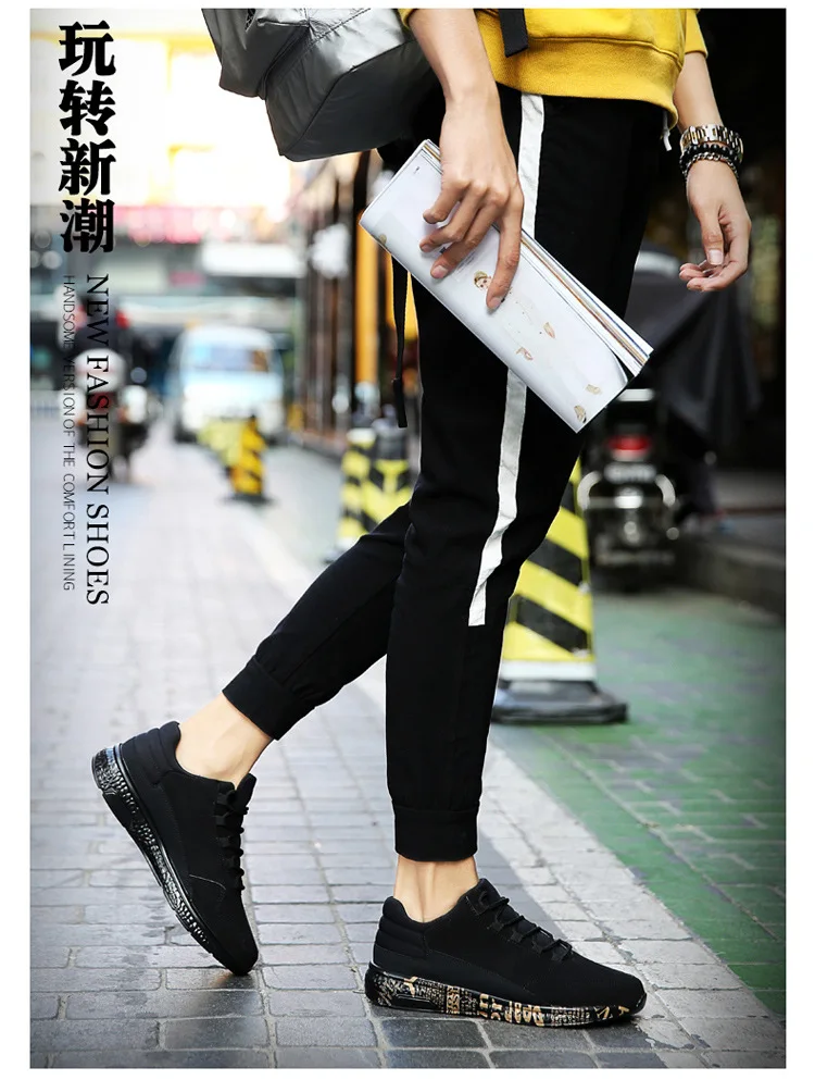 Новинка года; Стильная Спортивная обувь; мужская повседневная обувь для студентов в японском стиле; модная обувь; сетчатая универсальная обувь для бега
