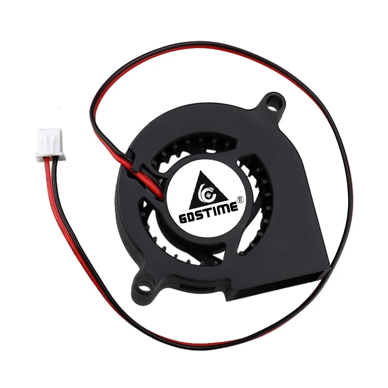 12v 24v duplo da bola 50x20mm ventilador