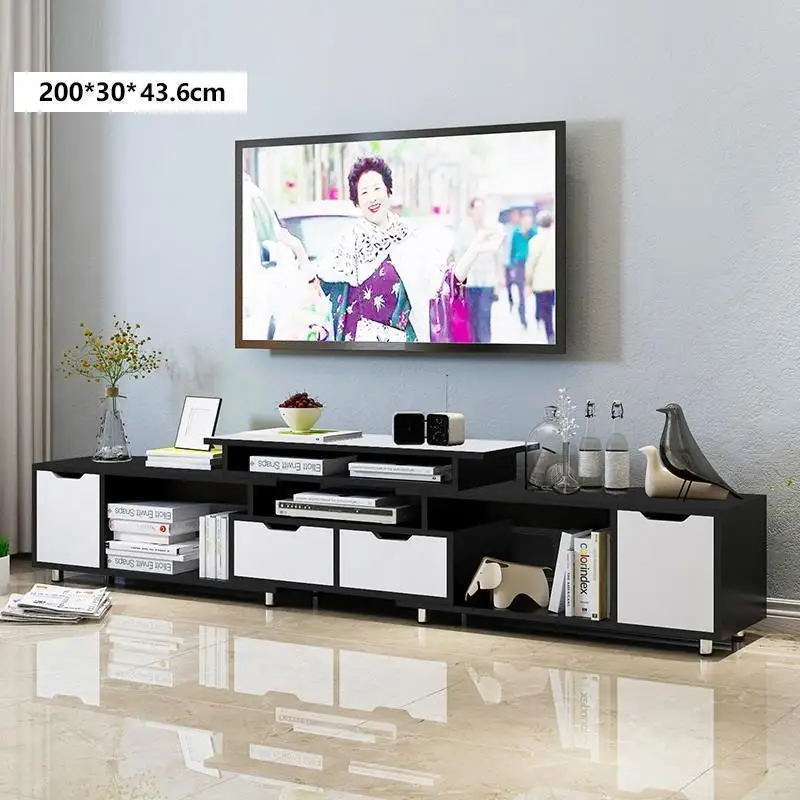Number 17 Bureau Mesa Sehpasi стол Tele De Computer Para Европейский деревянный Mueble монитор Стенд Meuble мебель для гостиной ТВ шкаф - Цвет: Number 17