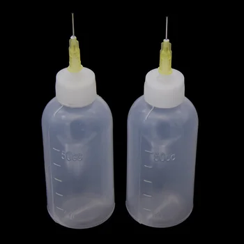 

Squeeze Mud Bottle DIY Ceramic Tools Plastic Pottery Tools Transparent Point Line Decorative Plastic Wholesale With Needle